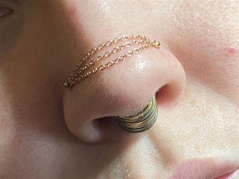 Nose And Ear Piercing Chain