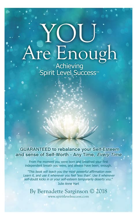 You're not enough (and that's okay): WoW! 'YOU ARE ENOUGH'! Is Brilliant! FREE #Experiential # ...