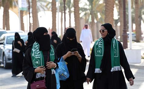 Saudi women join in national day celebrations at King Fahd stadium