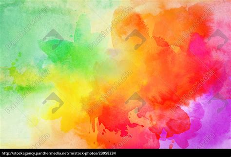 Watercolor Colors Texture Gradient Colorful Royalty Free Image