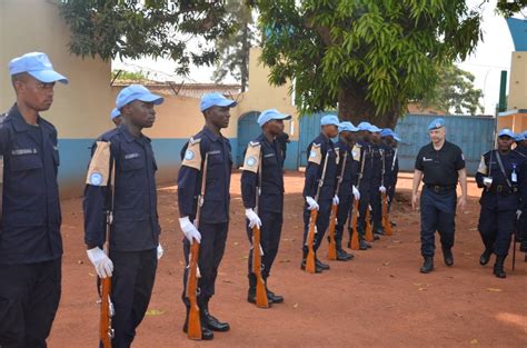 Photos Minusca Police Commissioner Welcomes Rwandan Police