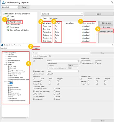 Define Automatic Drawing Settings Tekla User Assistance