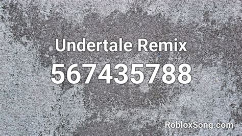 Roblox Undertale Id Zonealarm Results - undertale id for roblox