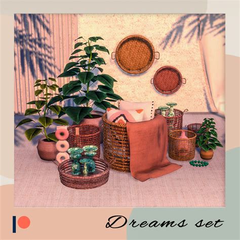 Dreams Set 🌺 Dreams Decoration Set In Natural Winner9