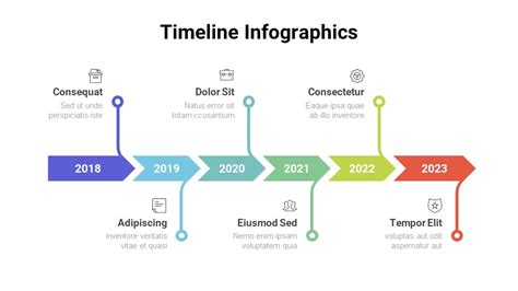 Free Timeline Infographics Slidebazaar