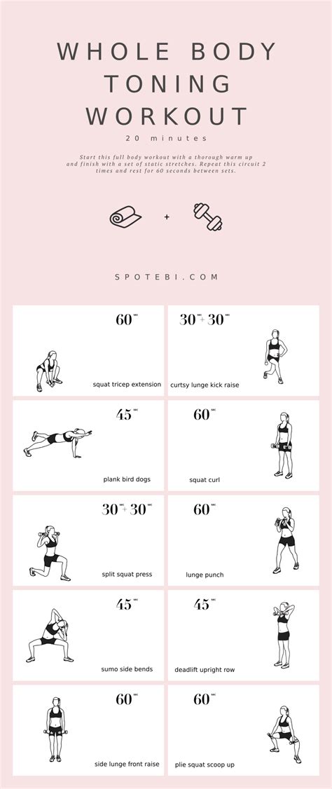 20 Minute Whole Body Toning Workout