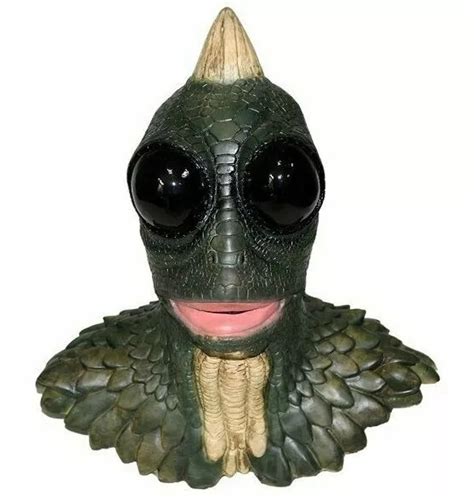 Horror Lizard Mask Latex Lost Sleestak Halloween Movie Costume