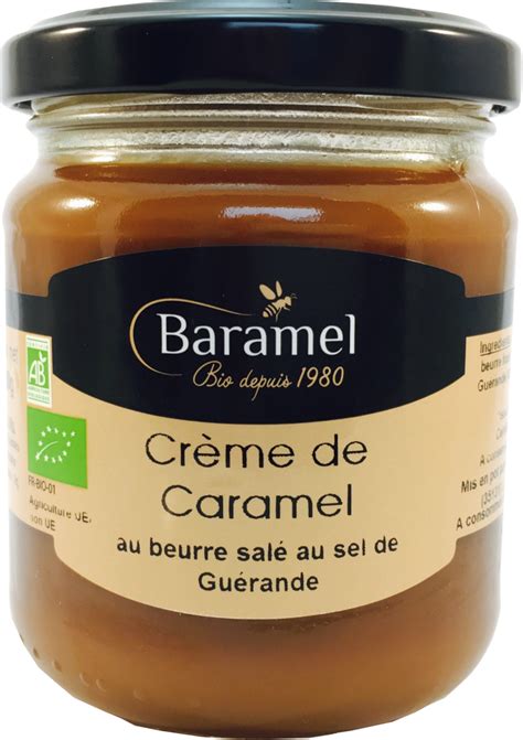 Crème De Caramel Au Beurre Salé Biologique En Pot 200gr Baramel