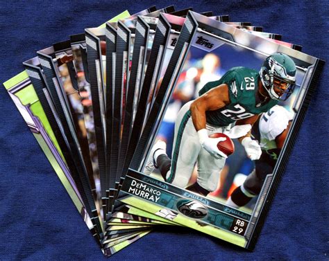 2015 Topps Philadelphia Eagles Nfl Football Card Team Set