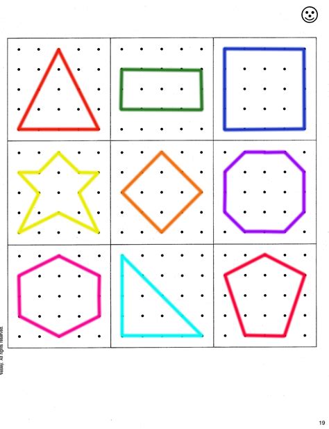 Elastiekjes Figuras Geometricas Para Niños Actividades Montessori