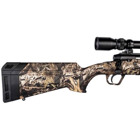 Savage Arms Axis Xp Camo With Weaver Scope Black Bolt Action Rifle 30