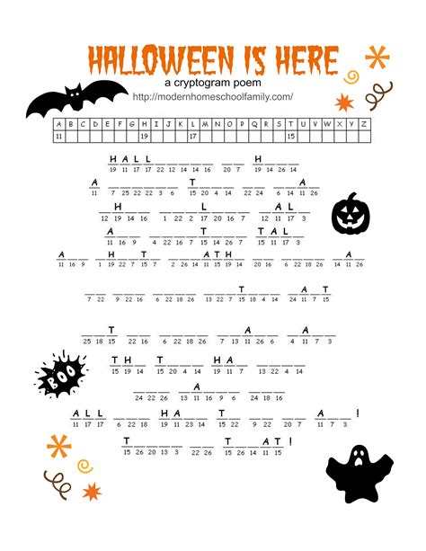 Halloween Activity Sheets Printable