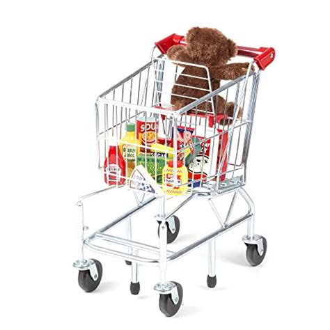 Melissa And Doug Toy Shopping Cart With Sturdy Metal Frame Toddler