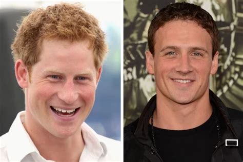 ryan lochte and prince harry raced in a pool at a las vegas nightclub