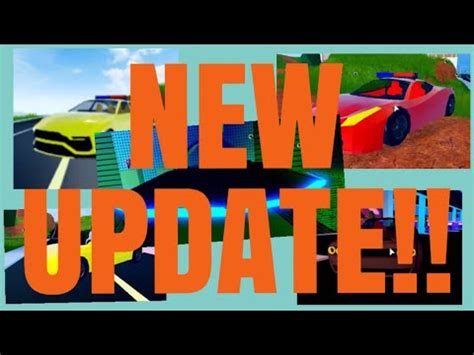 От admin 3 месяцев назад 5 просмотры. NEW JAILBREAK UPDATE (NEW CARS!) - YouTube