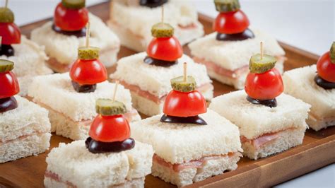 Prosciutto Canapés With Cornichon Skewers Online Culinary School Ocs