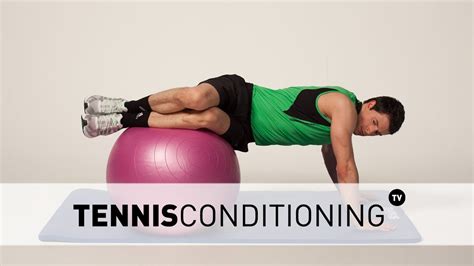 Alternating Physio Ball Trunk Rotations Youtube