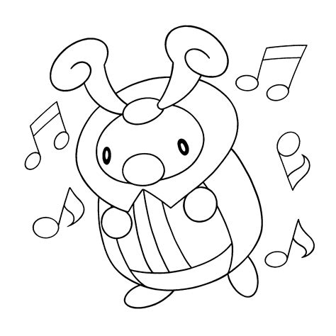 Coloring Page Pokemon diamond pearl coloring pages 103 Pokemon