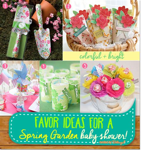 Favor Ideas For A Garden Themed Baby Shower