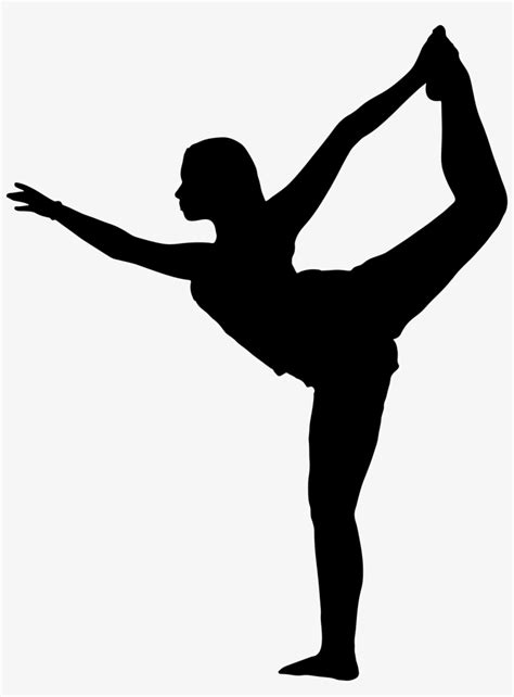 Gymnastics Svg Dancer Silhouette Yoga Poses Silhouette Png