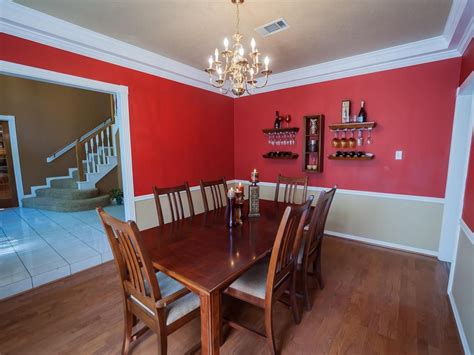 40 to refresh your space spring Cheerful Red White Two Tone Wall Paint Ideas Feats Vintage ...