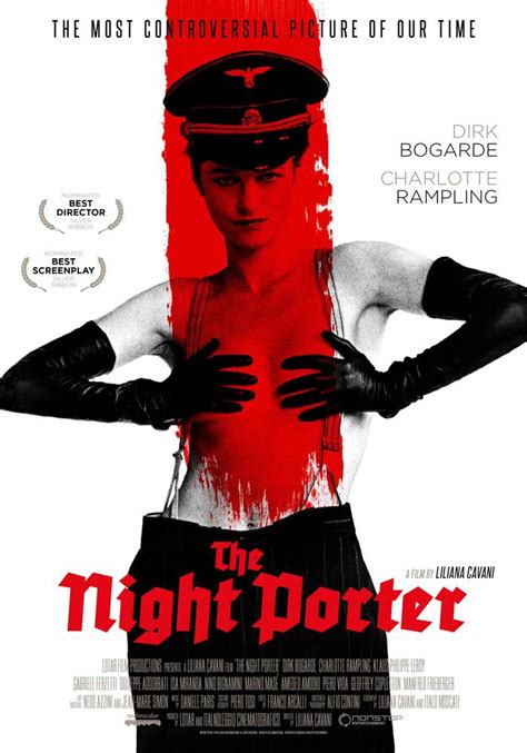 The Night Porter 1974 Movie Poster Kellerman Design In 2021 The