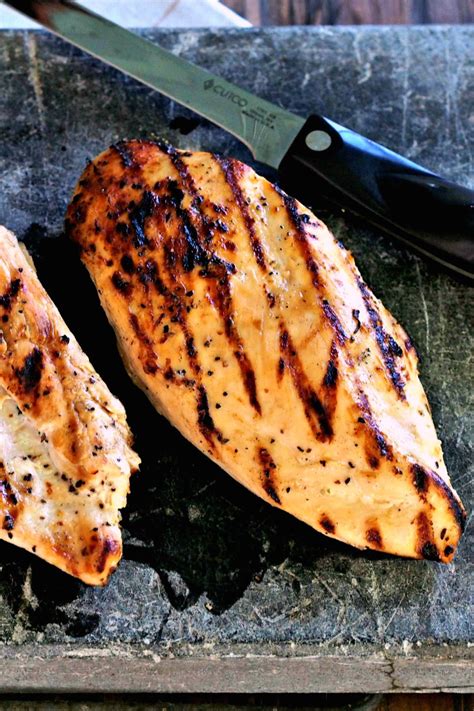 Perfect Skinless Boneless Grilled Chicken Simply Sated