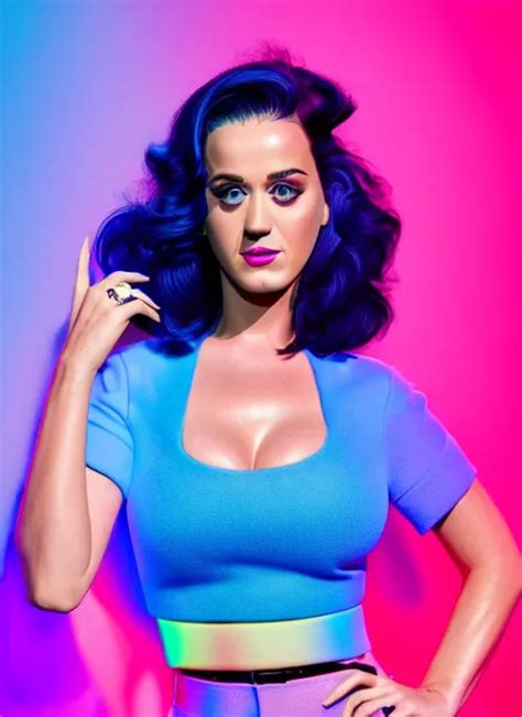 Katy Perry In A 1 9 8 0 S Aesthetic Shopping Mall Stable Diffusion