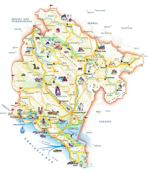 Tocirtiacrook Turisticka Mapa Srbije