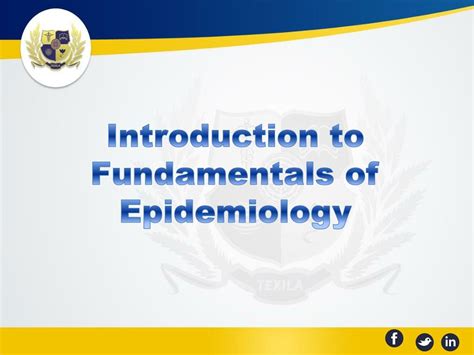 Ppt Introduction To Fundamentals Of Epidemiology Powerpoint
