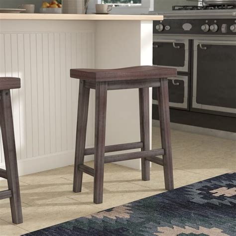 Traditionally, some kitchen cabinets were built at the job site by a carpenter or cabinetmaker. Allister Bar & Counter Stool | Bar stools, Wood bar stools ...