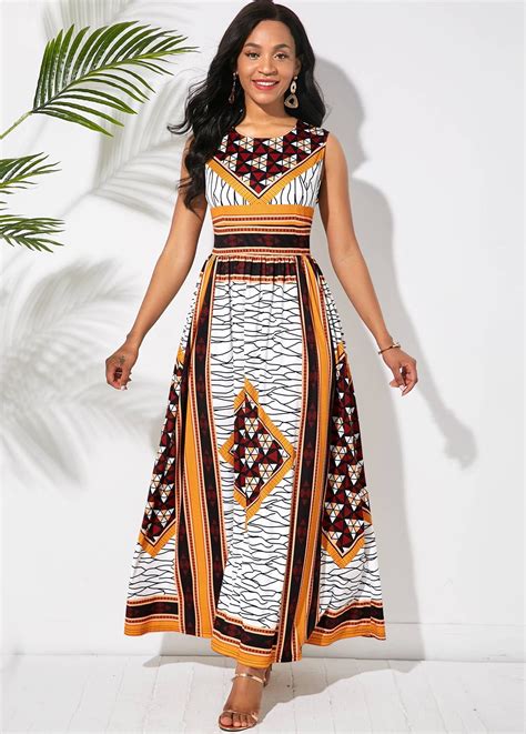tribal-print-round-neck-sleeveless-maxi-dress-modlily-com-usd-$37