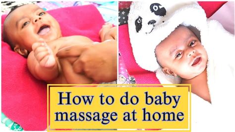 How To Do Baby Massage At Home Youtube