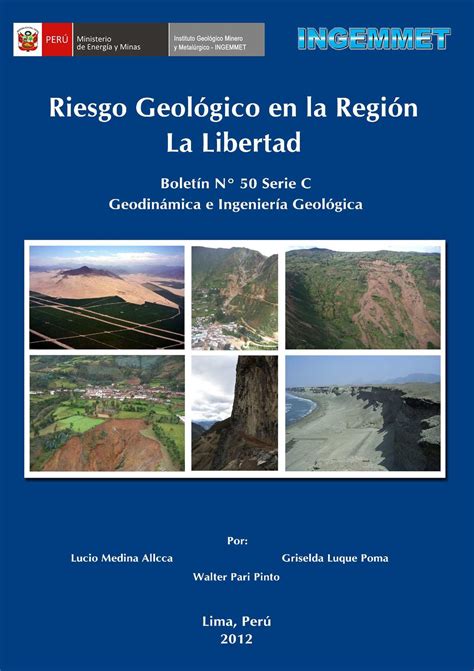 Calaméo Boletin Nº 050 Riesgo Geológico En La Región La Libertad
