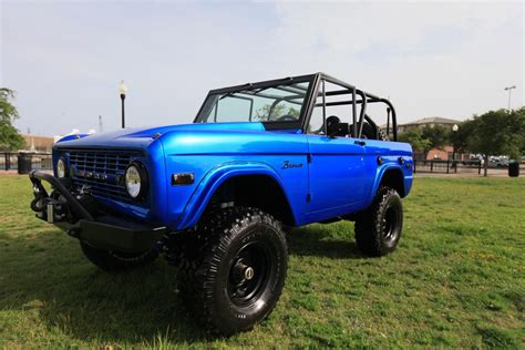 Early Classic Ford Broncolambo Blue Custom Built Frame Off