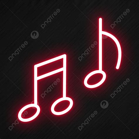 Neon Icon Clipart Png Images Music Icon In Neon Style Music Icons