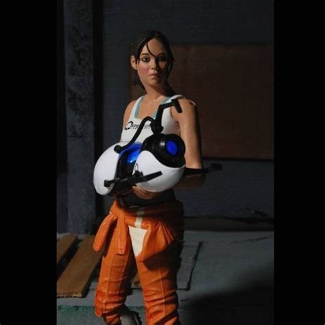 Portal 2 Chell 7 Scale Action Figure From Neca Action Figures Neca