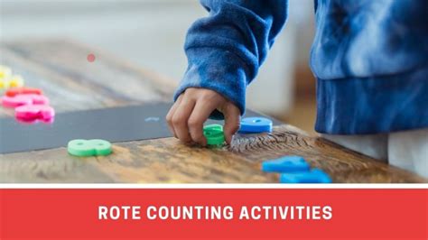 6 Fun Activities For Learning Rote Counting Number Dyslexia