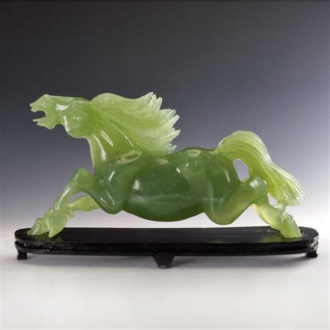 Jade Sculpture Of A Horse China Mid 20th Century Catawiki