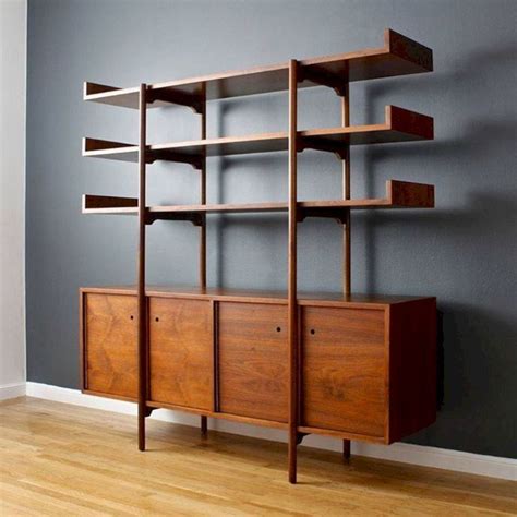 Reading allows us to travel and lead to unimaginable worlds without having to move one centimeter of our dwelling. 30 Original Mid Century Modern Bookcases Ideas You'll Love ...