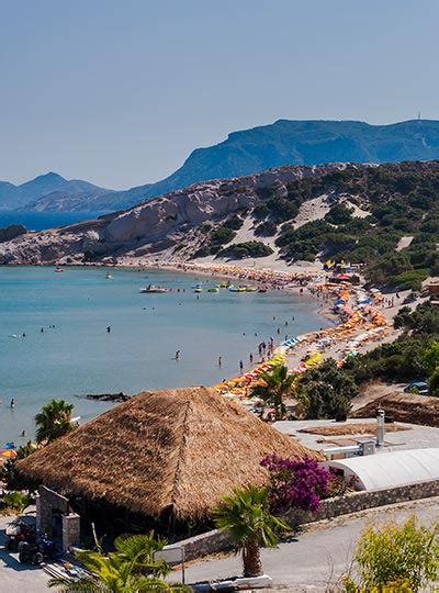 Paradise Beach At Kefalos In Kos Island Greece