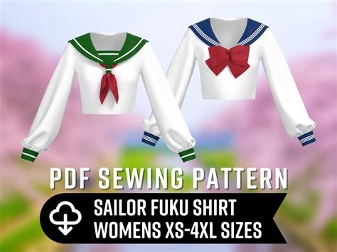 24 Seifuku Sewing Pattern Krystalsmayan