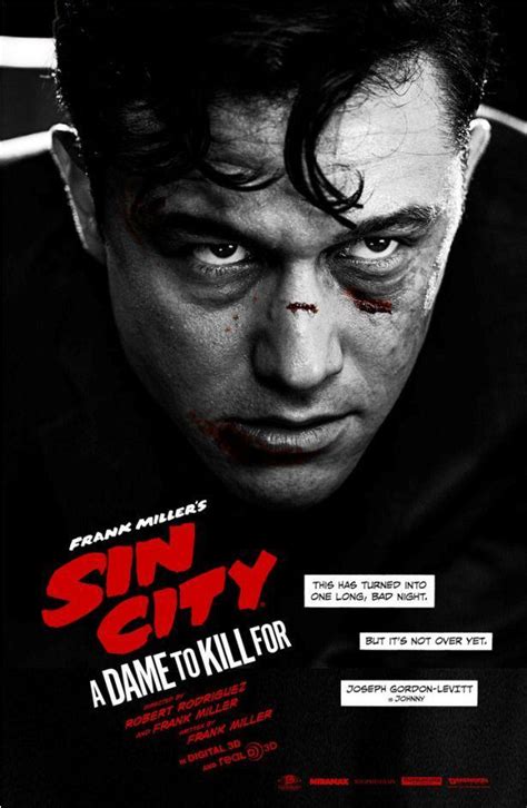 Joseph Gordon Levitt é O Destaque De Novo Pôster De Sin City 2 Cinema