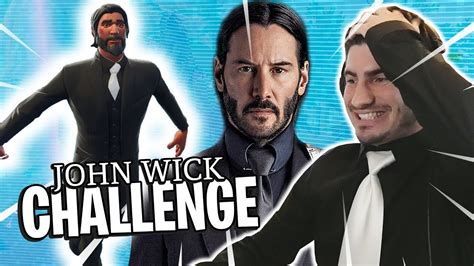 A vengeful assassin going on a murderous rampage doesn't seem like a great fit for. FORTNITE JOHN WICK CHALLENGE...in a suit - YouTube