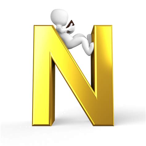 N Carta Orden Alfabético Por Imagen gratis en Pixabay