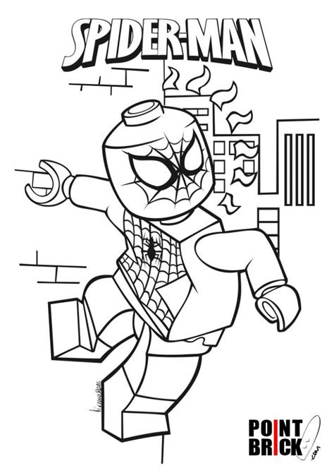 Free disney cars cartoon coloring pages for kids including coloring pictures for your children to enjoy the fun of coloring. Lego Spiderman Coloring Pages - coloring.rocks!
