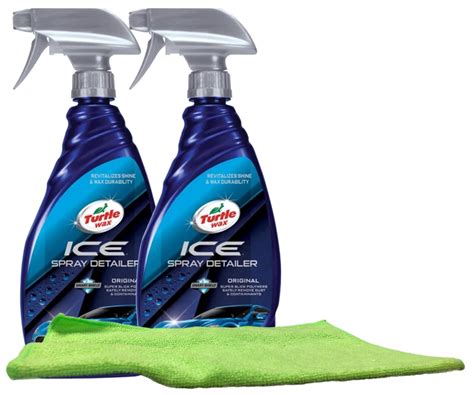 Turtle Wax Ice Premium Care Spray Detailer Oz Bundle With