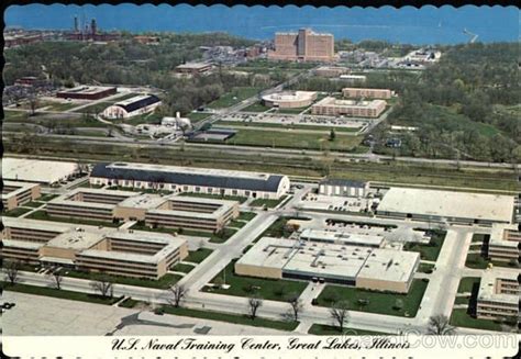 Great Lakes Naval Training Center The Mess Hall Is The White Bldg