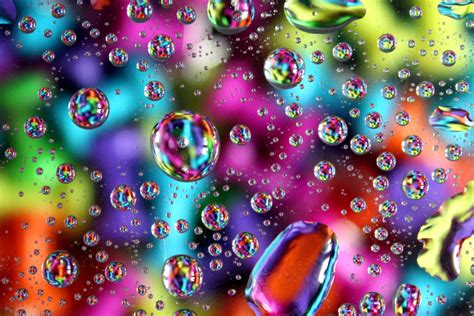 Rainbow Droplets By Zanatevarjo On Deviantart