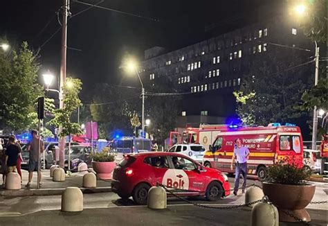 Explozie Violent Urmat De Incendiu L Ng Spitalul Marie Curie Din Capital Copii